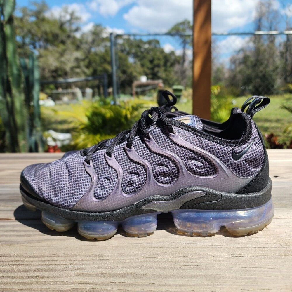 Nike Air VaporMax Plus Megatron Eggplant Purple Ombre Black 924453-014 Men's‎ 10 - Picture 5 of 15